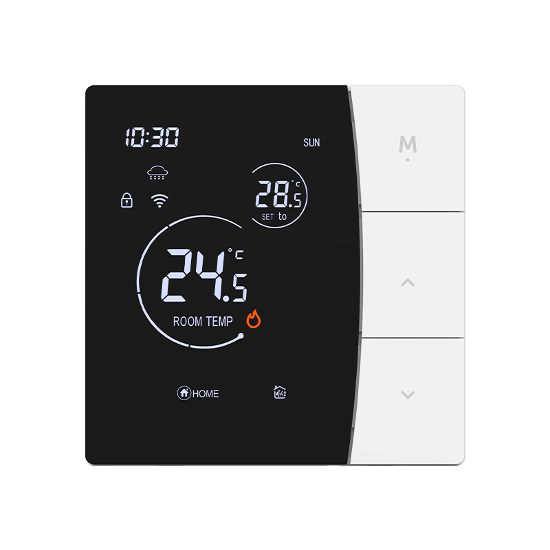 SDM6 LED बटण थॉर्मोस्टेट