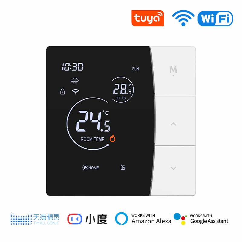 SDM6 LED बटण थॉर्मोस्टेट